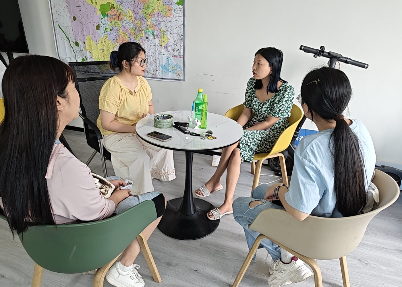 成都新三程调度沟通货源现场